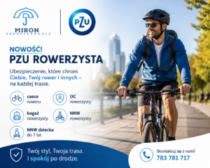 Read more about the article Już jest!  PZU ROWERZYSTA!